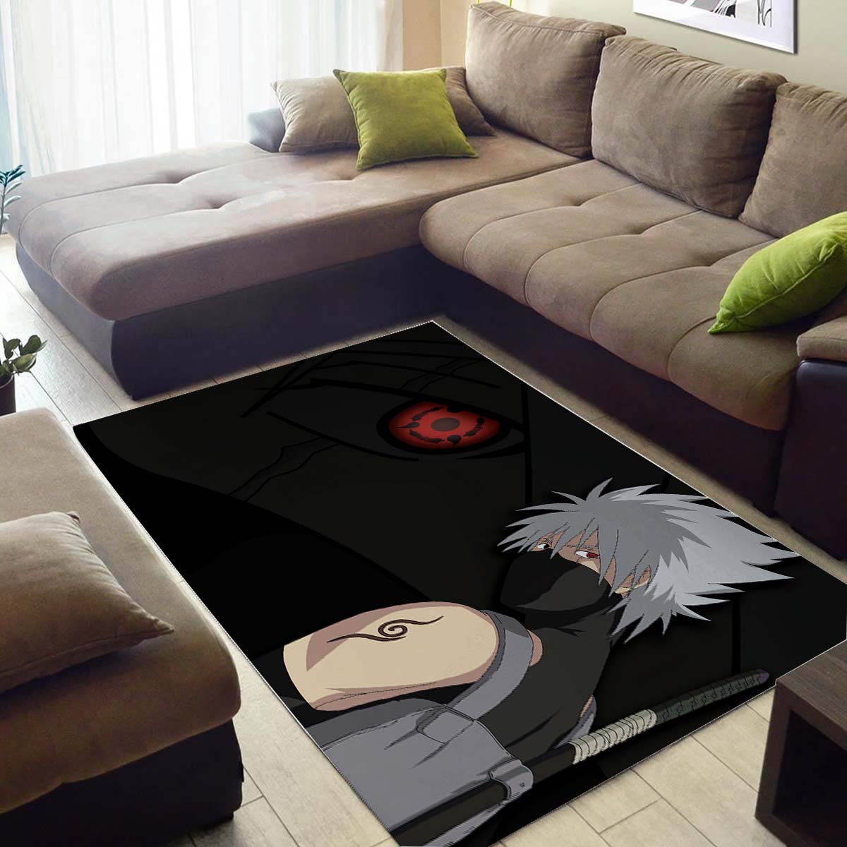 Kakashi Hatake Dark Teppich 3
