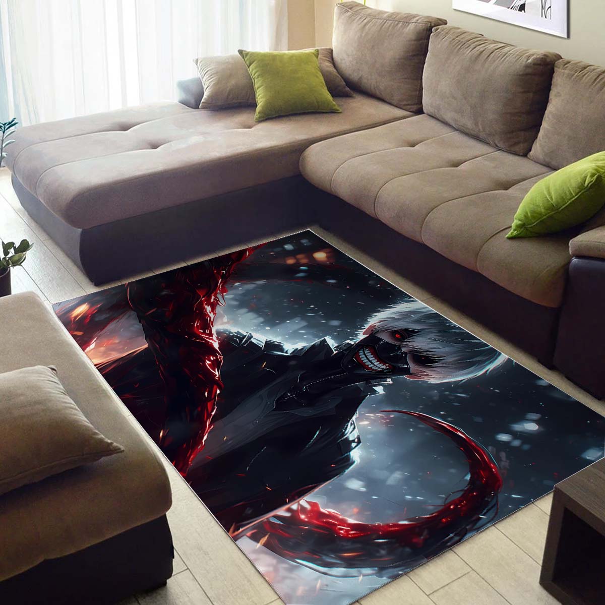 Ken Kaneki Gothic Teppich 3