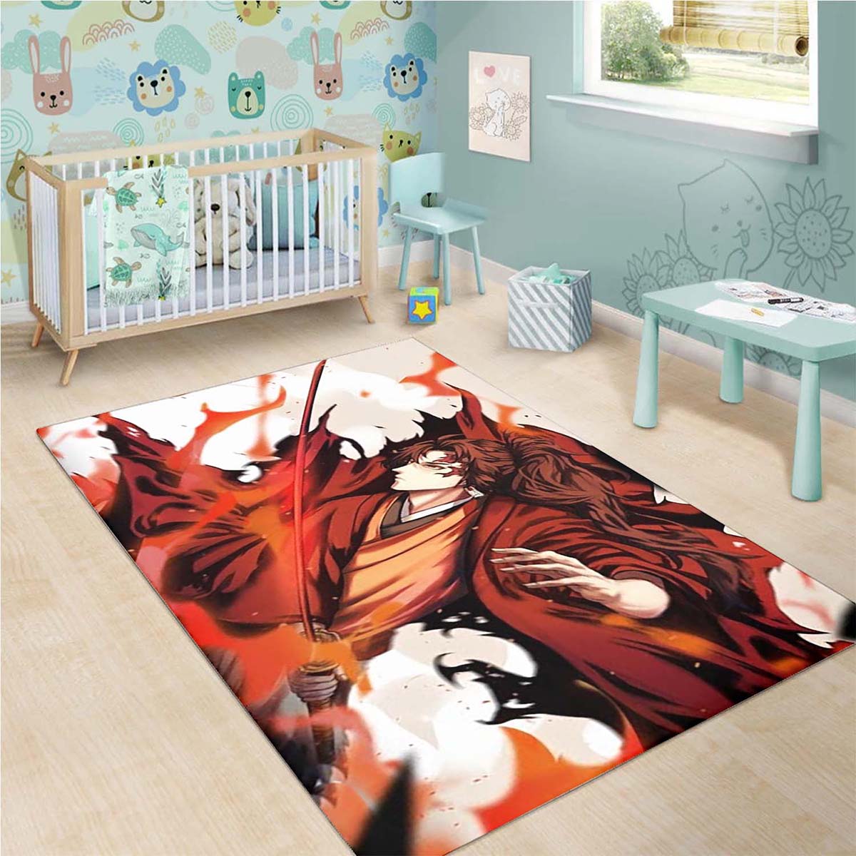 Kokushibo First High Moon Teppich 3