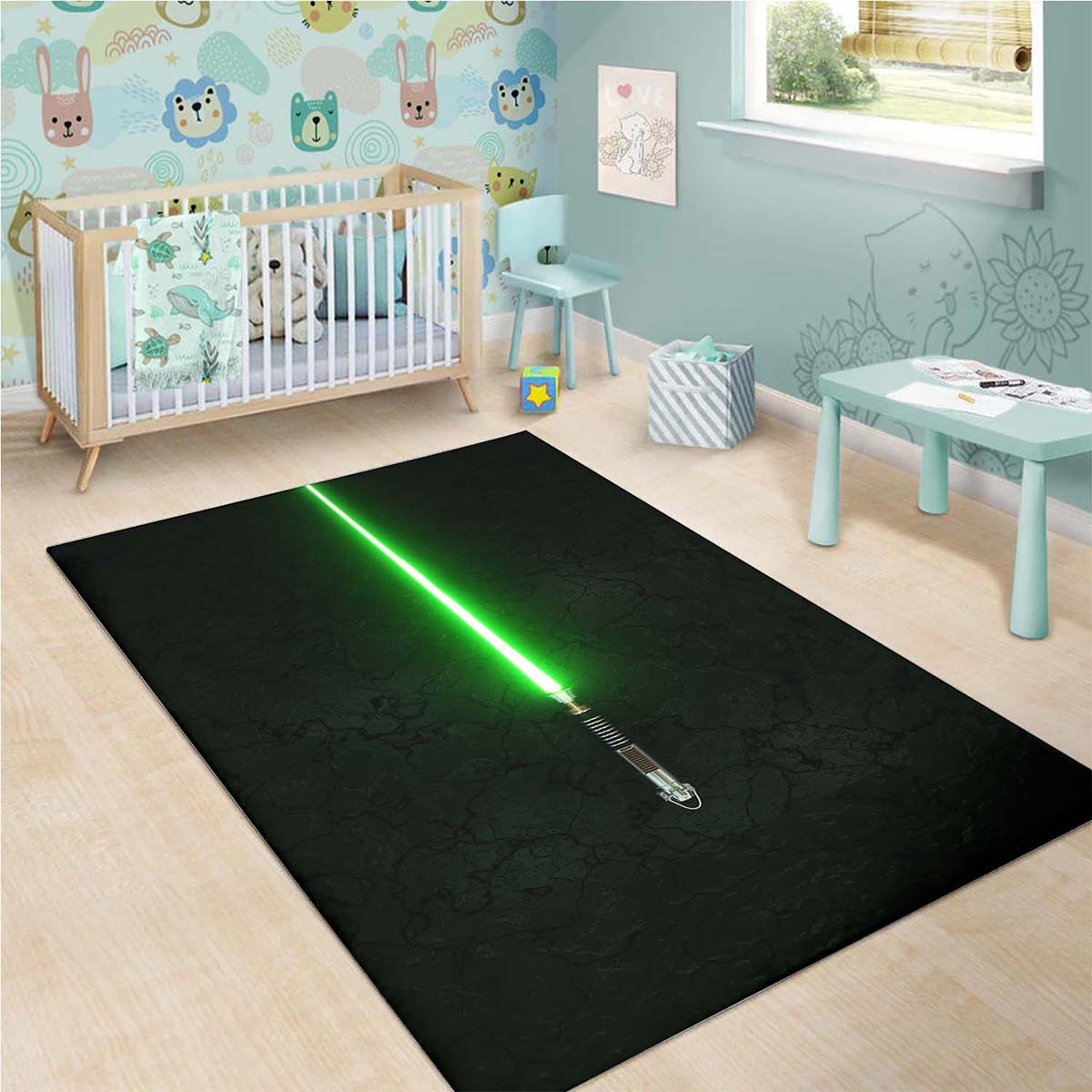 Lichtschwert star wars Teppich 3