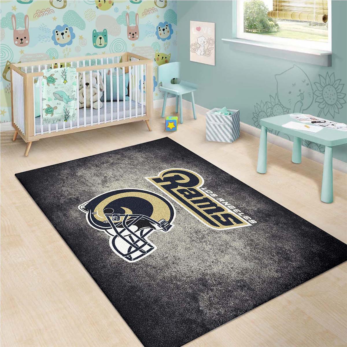 Los Angeles Rams Teppich 3