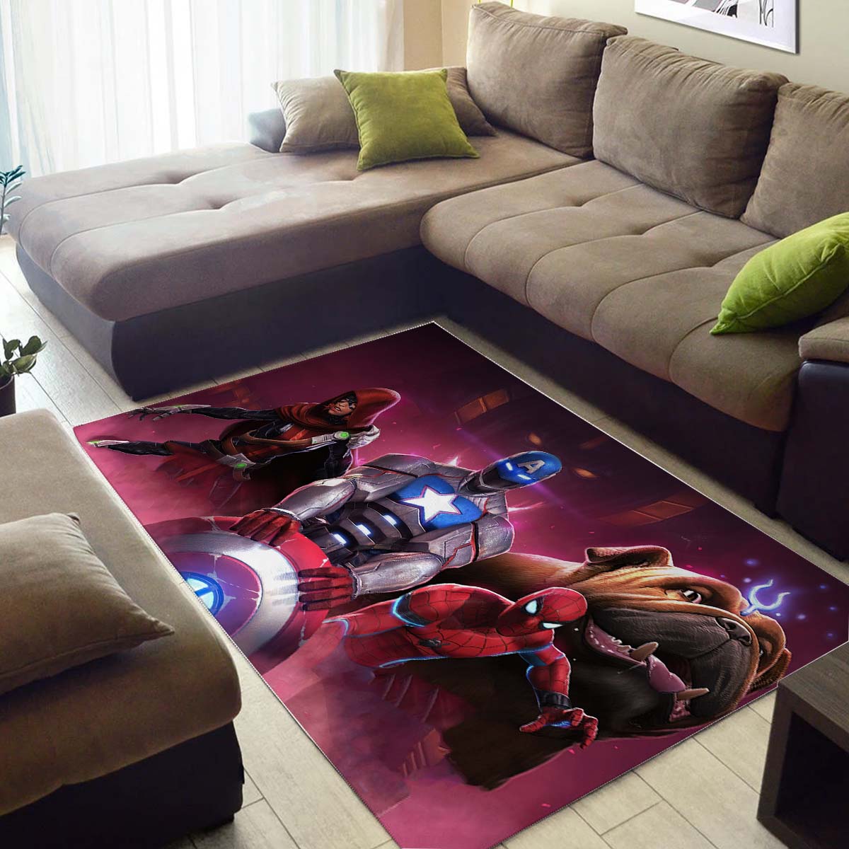 Marvel Contest Of Teppich 3