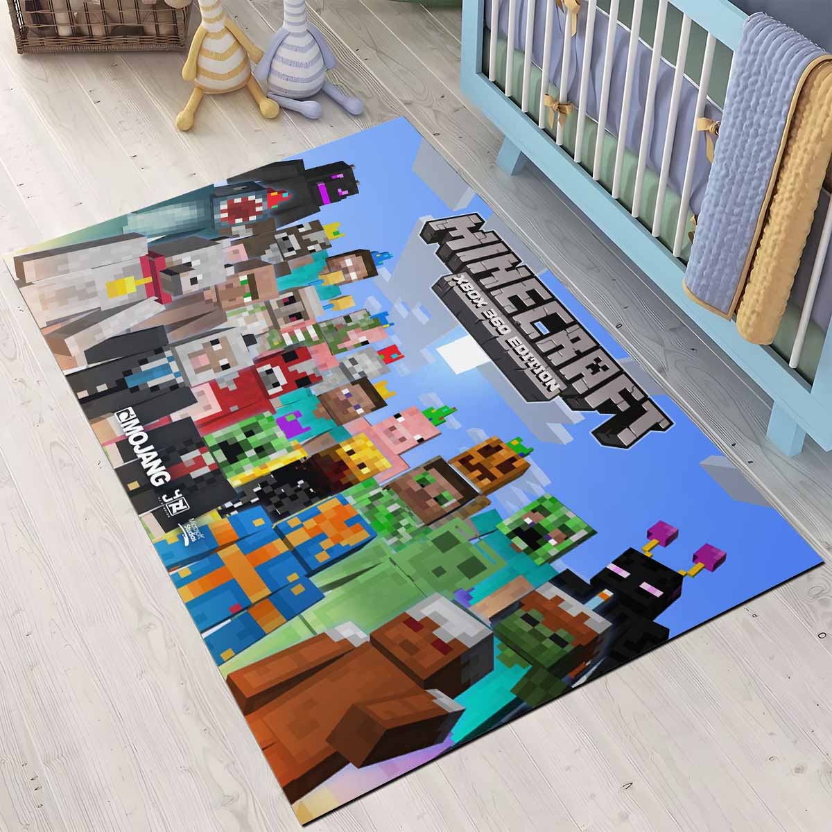 Minecraft Alle Charaktere Freunde Im Spiel 2 Teppich 3