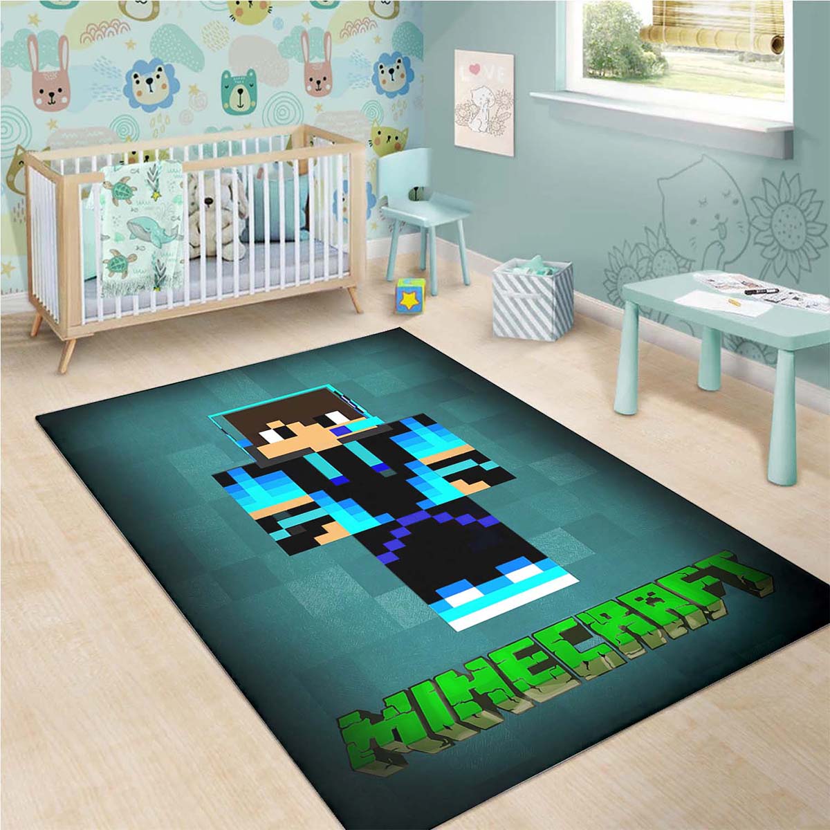 Minecraft Skin Teppich 3