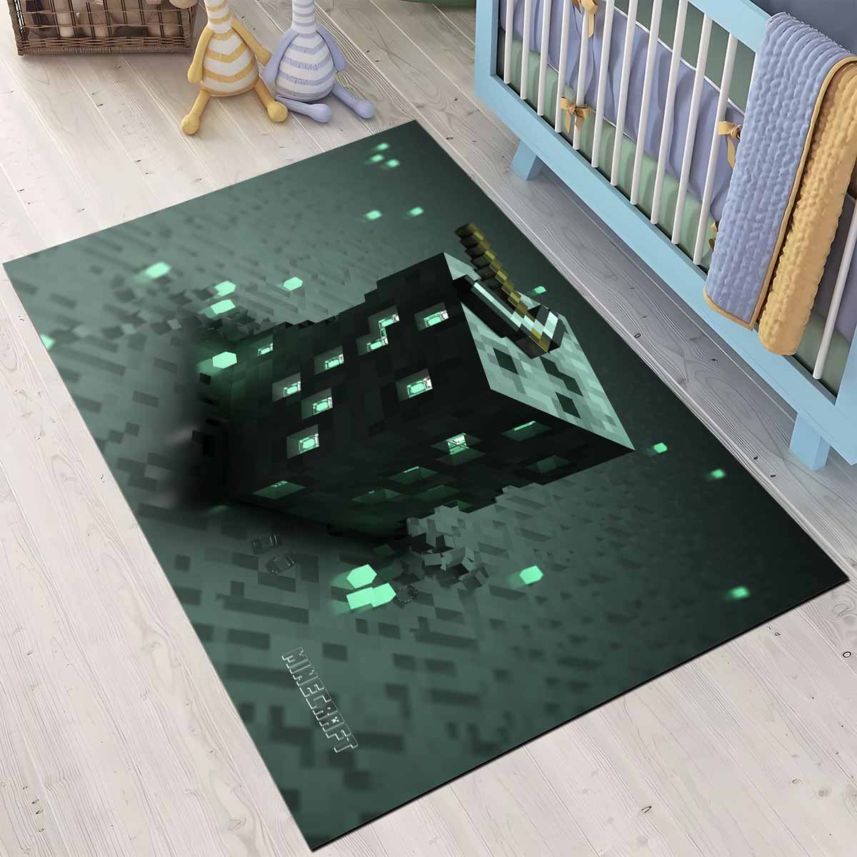 Minecraft Smaragderz Teppich 3