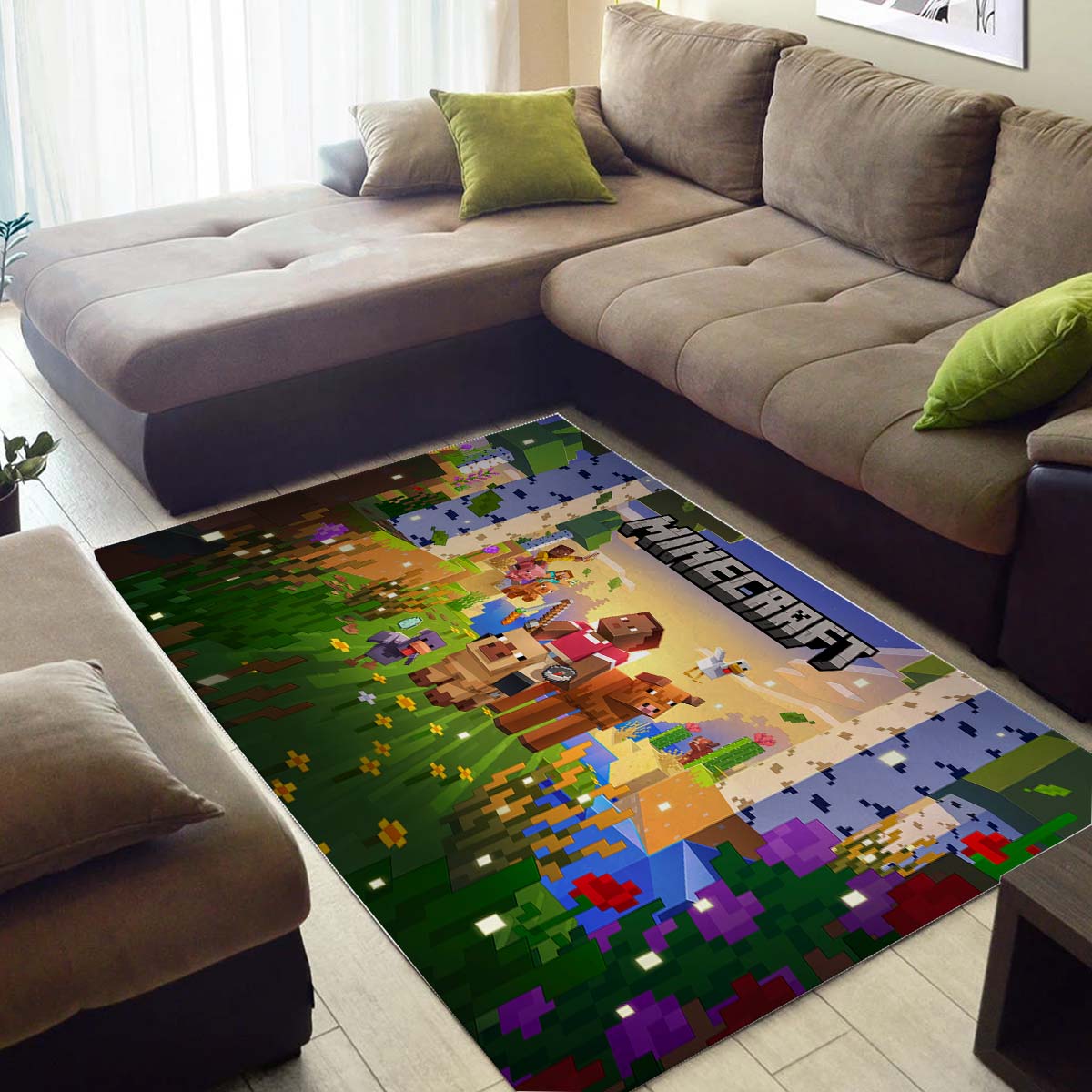 Minecraft Spring To Teppich 3