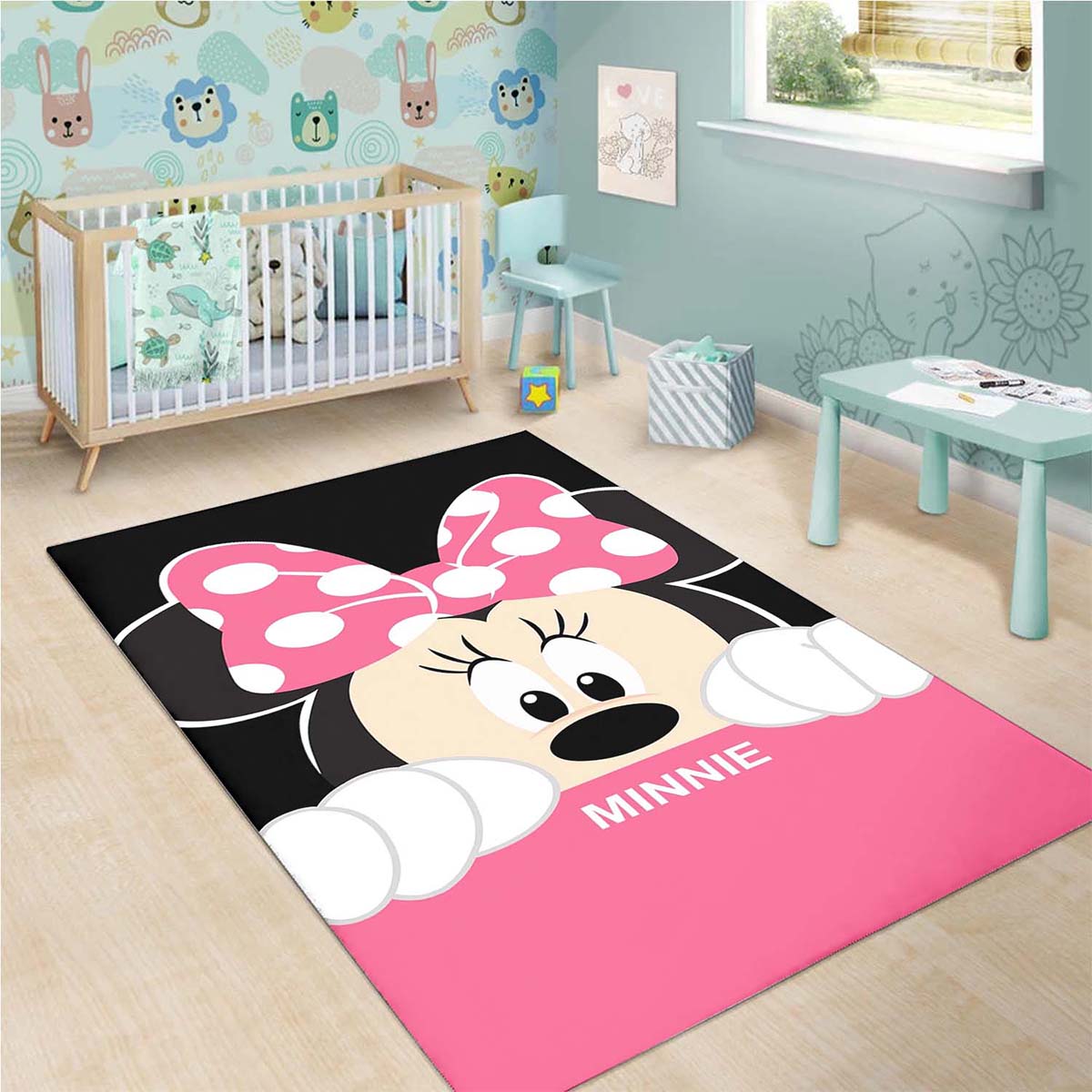 Minnie Mouse Wohnzimmer Dekor Fn121212 Teppich 3