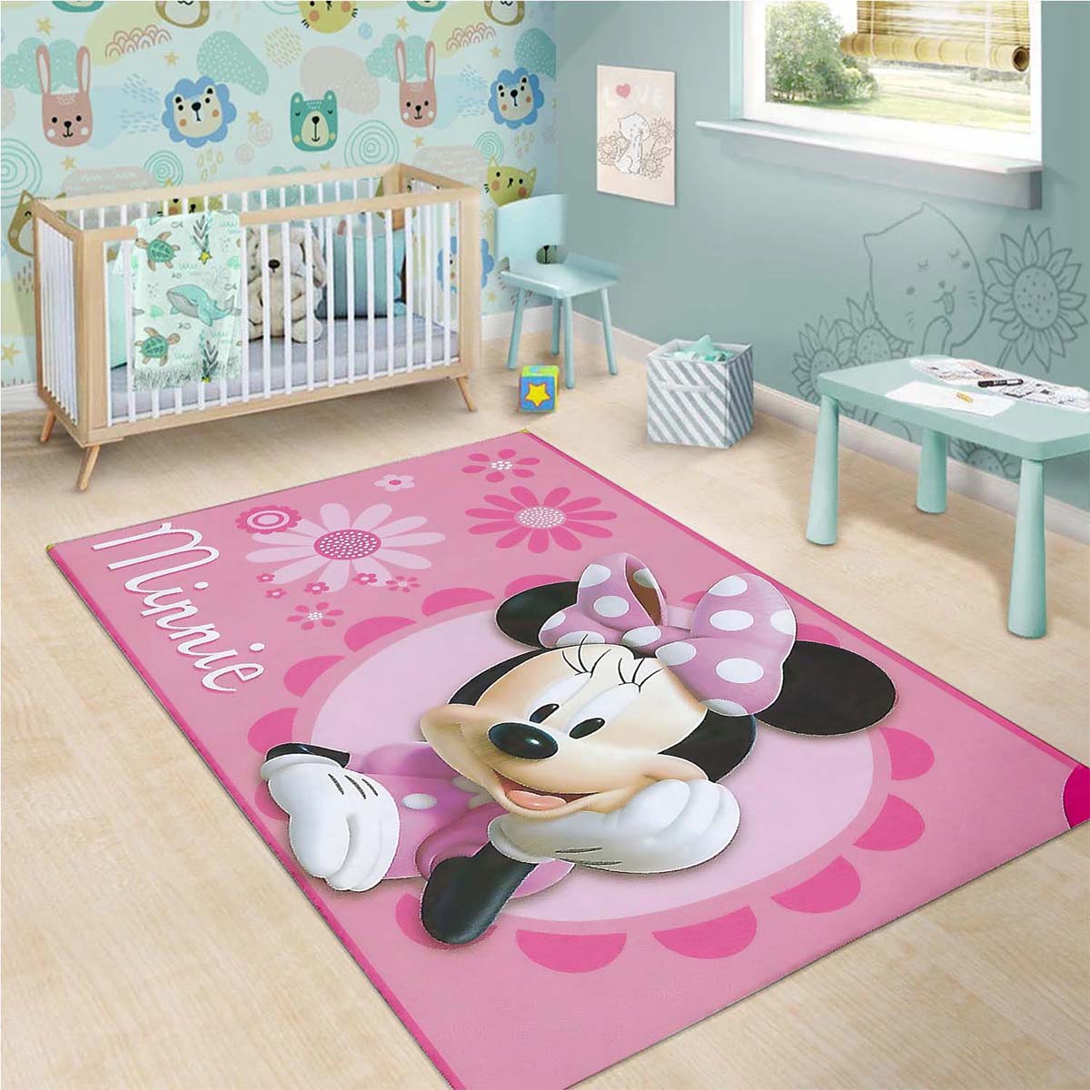 Minnie Wohnzimmer Dekor Fn121206 Teppich 3