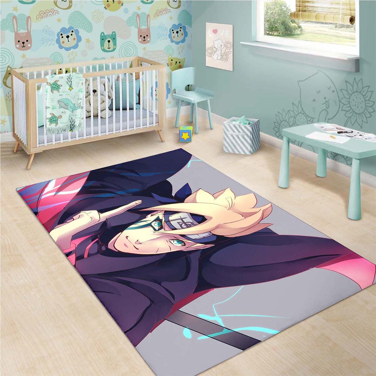 Naruto Boruto Uzumaki Teppich 3