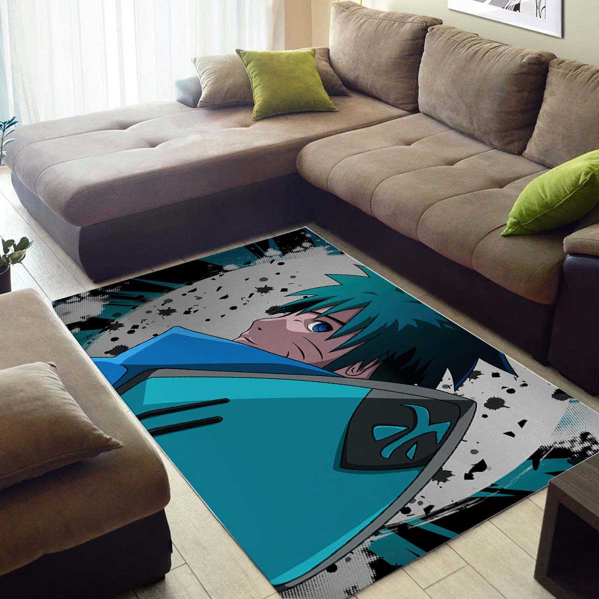 Naruto Uzumaki Artwork 5K Teppich 3