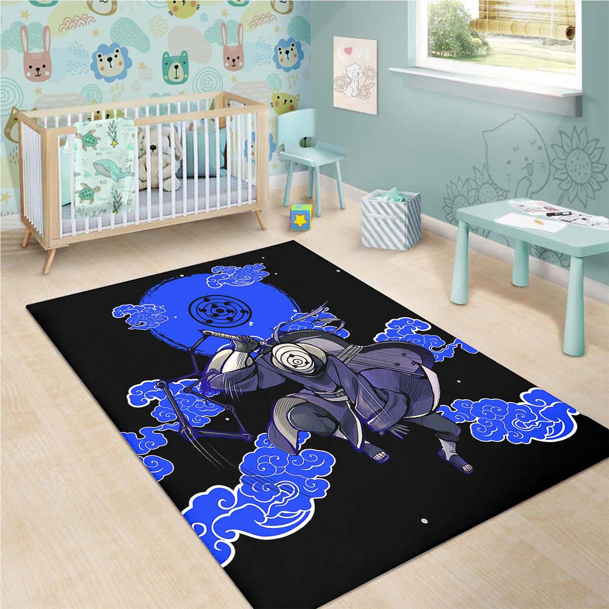 Obito Uchiha Naruto Anime Teppich 3