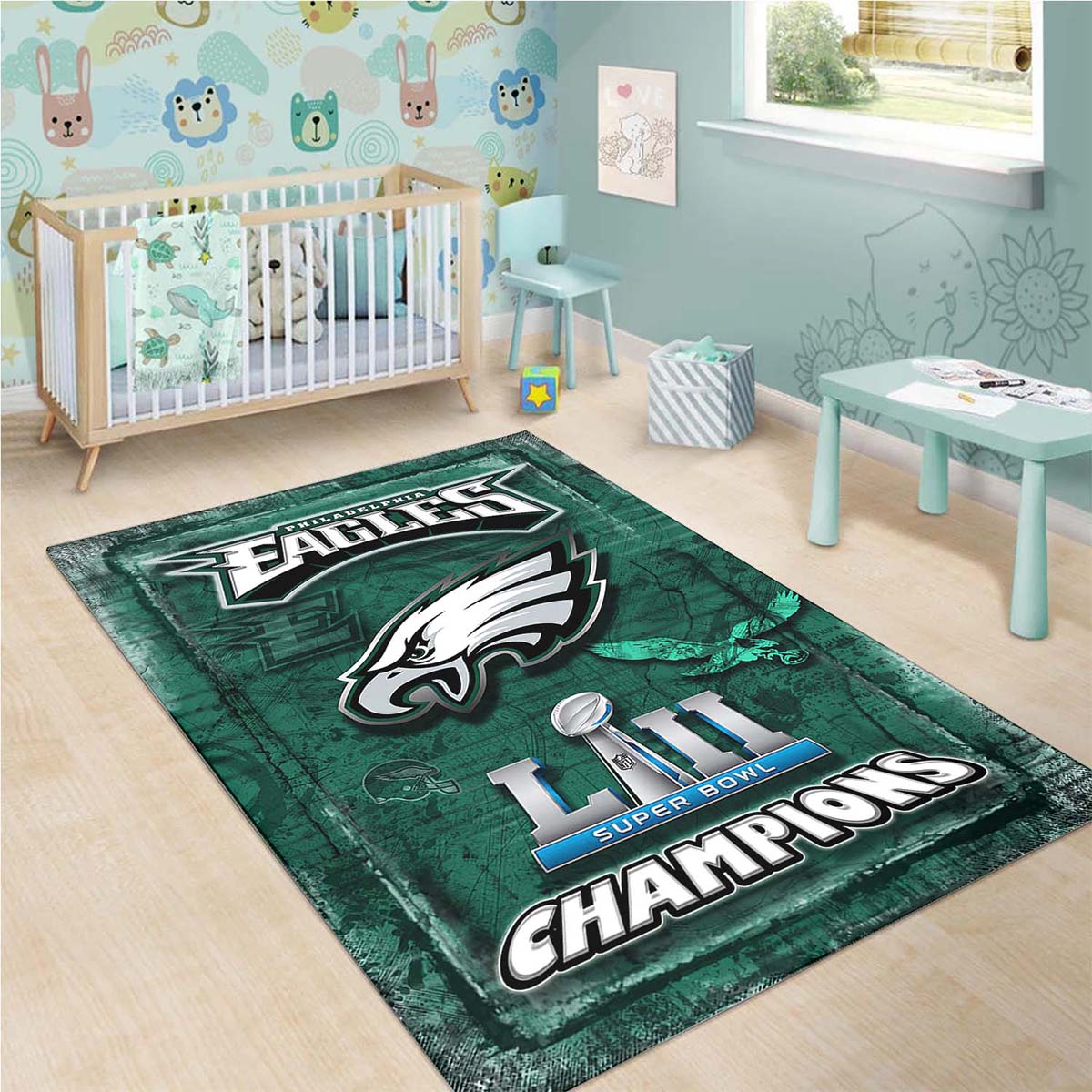Philadelphia Eagles Champions Teppich 3
