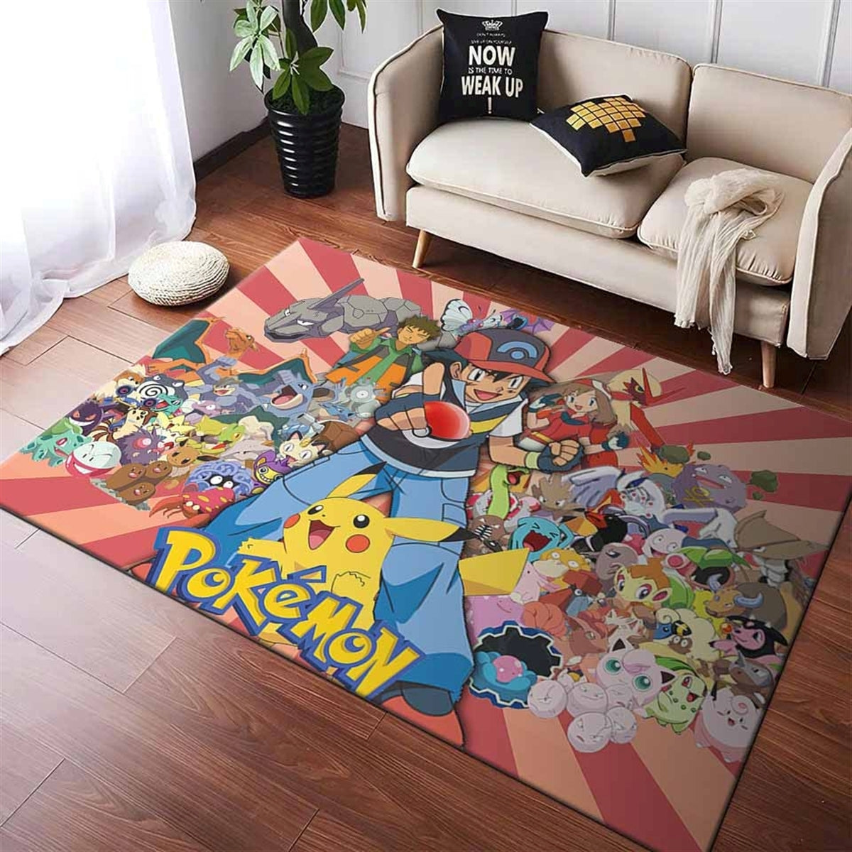 Pokemon All Anime Teppich 3