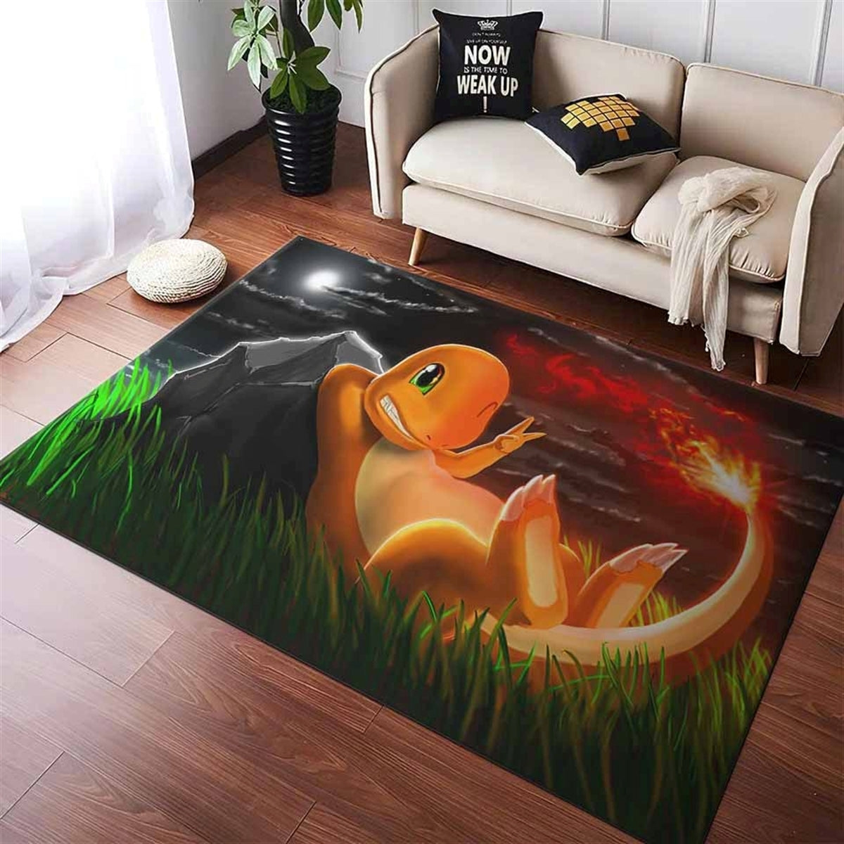 Pokemon Charmander Anime Teppich 3