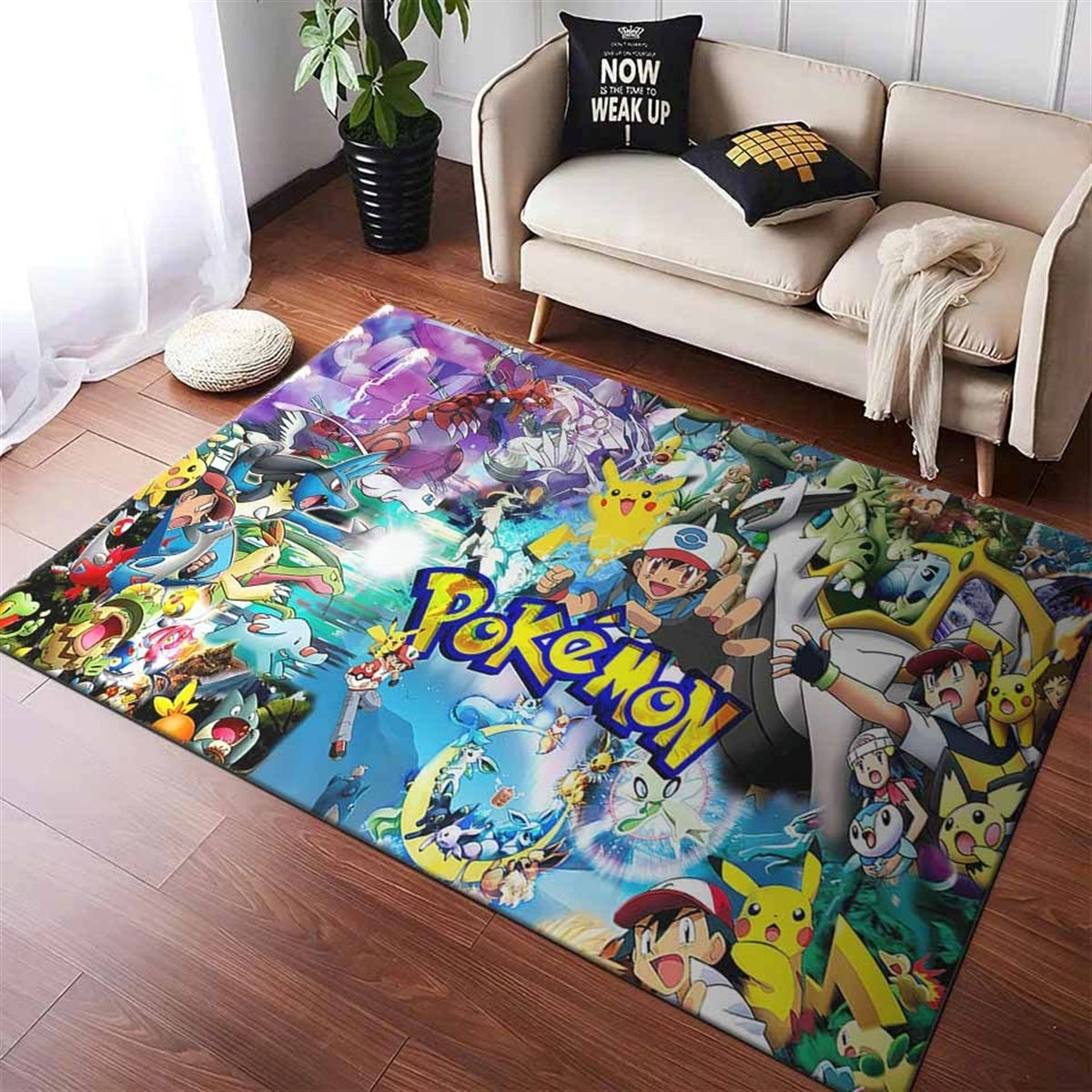 Pokemon Nintendo Video Game 25635 Teppich 3