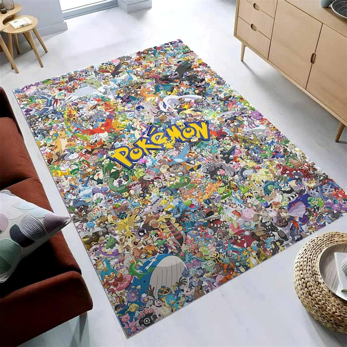 Pokemon Nintendo Video Game Wohnzimmer Dekor 1912123 Teppich 3