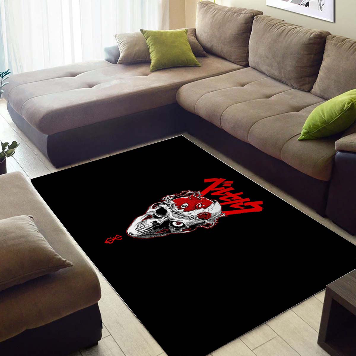 Skull Knight Teppich 3