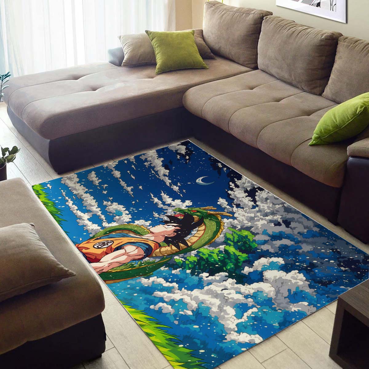 Son Goku Shenron Teppich 3