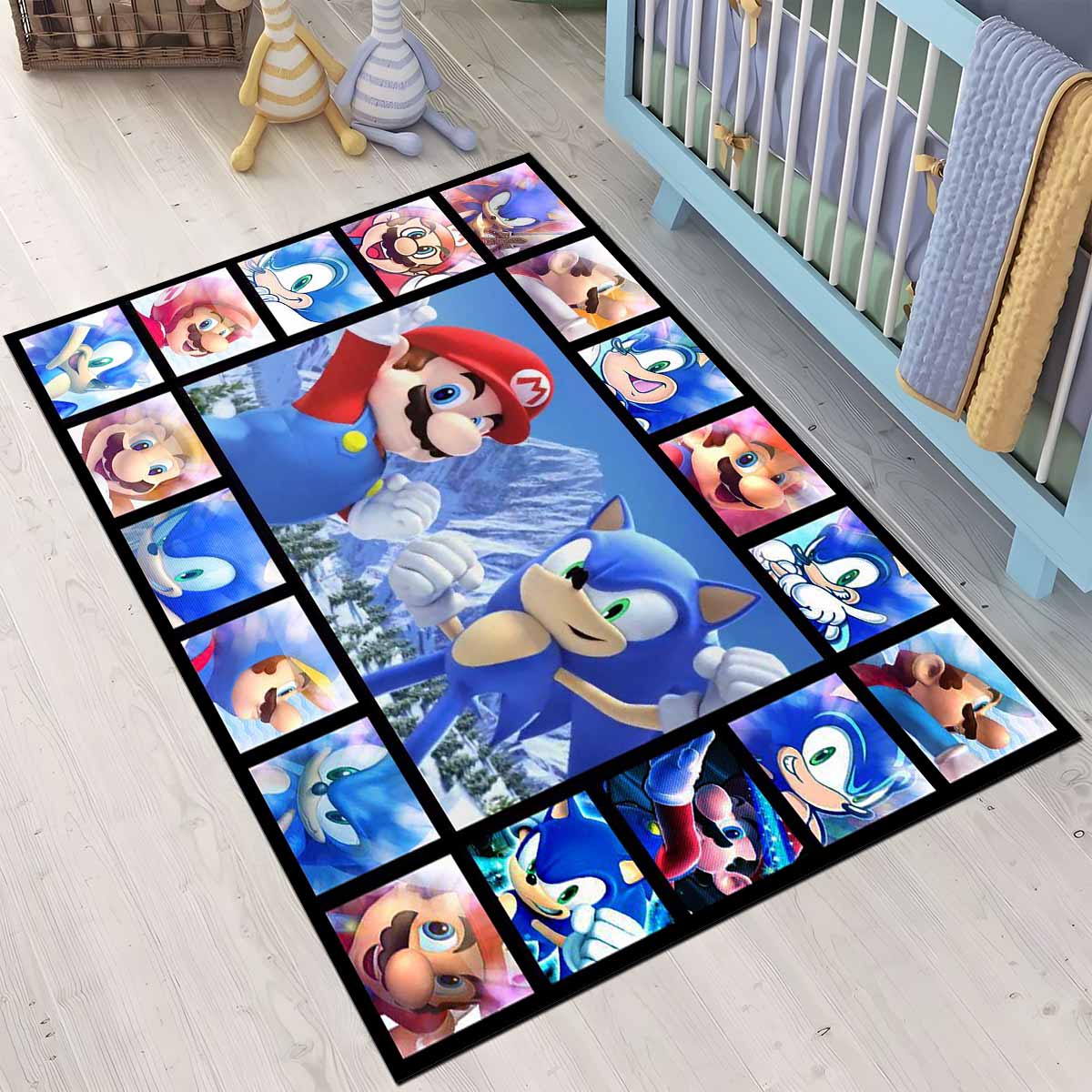 Sonic The Hedgehog 50 Teppich 3