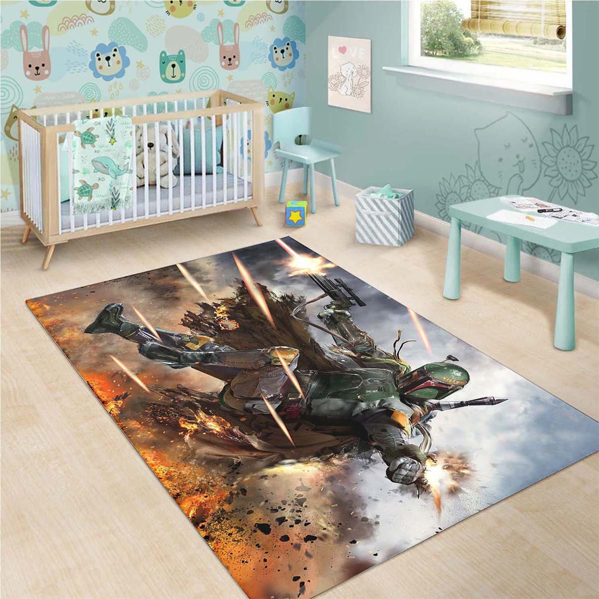 Star Wars Boba Fett 1 Teppich 3