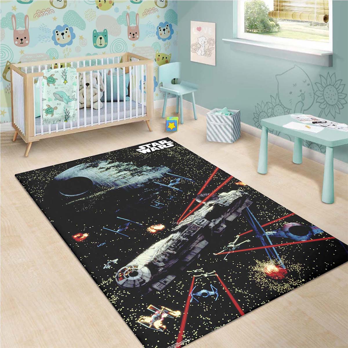 Star Wars Fans Saga Space Teppich 3