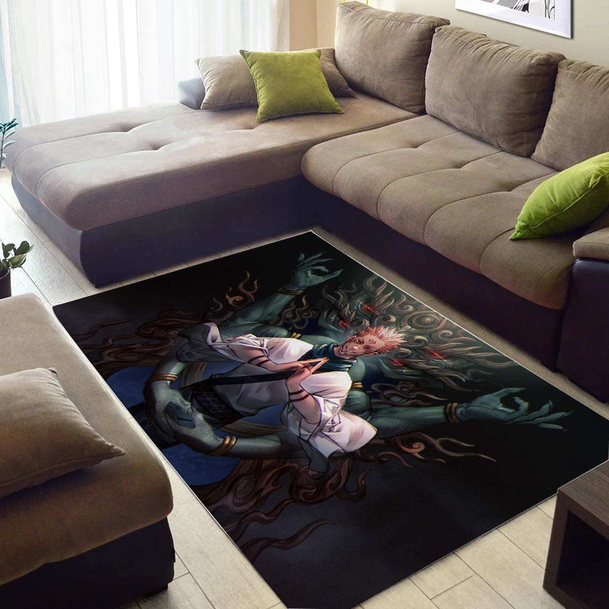 Sukuna 5K Jujutsu Kaisen Teppich 3