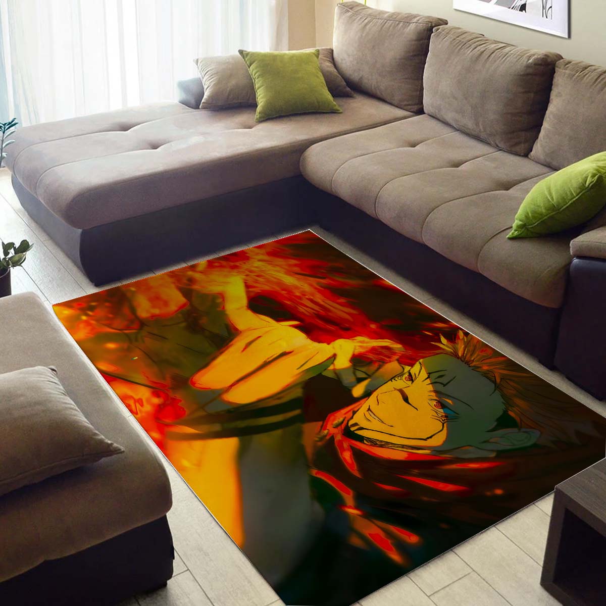 Sukuna 8K Jujutsu Teppich 3
