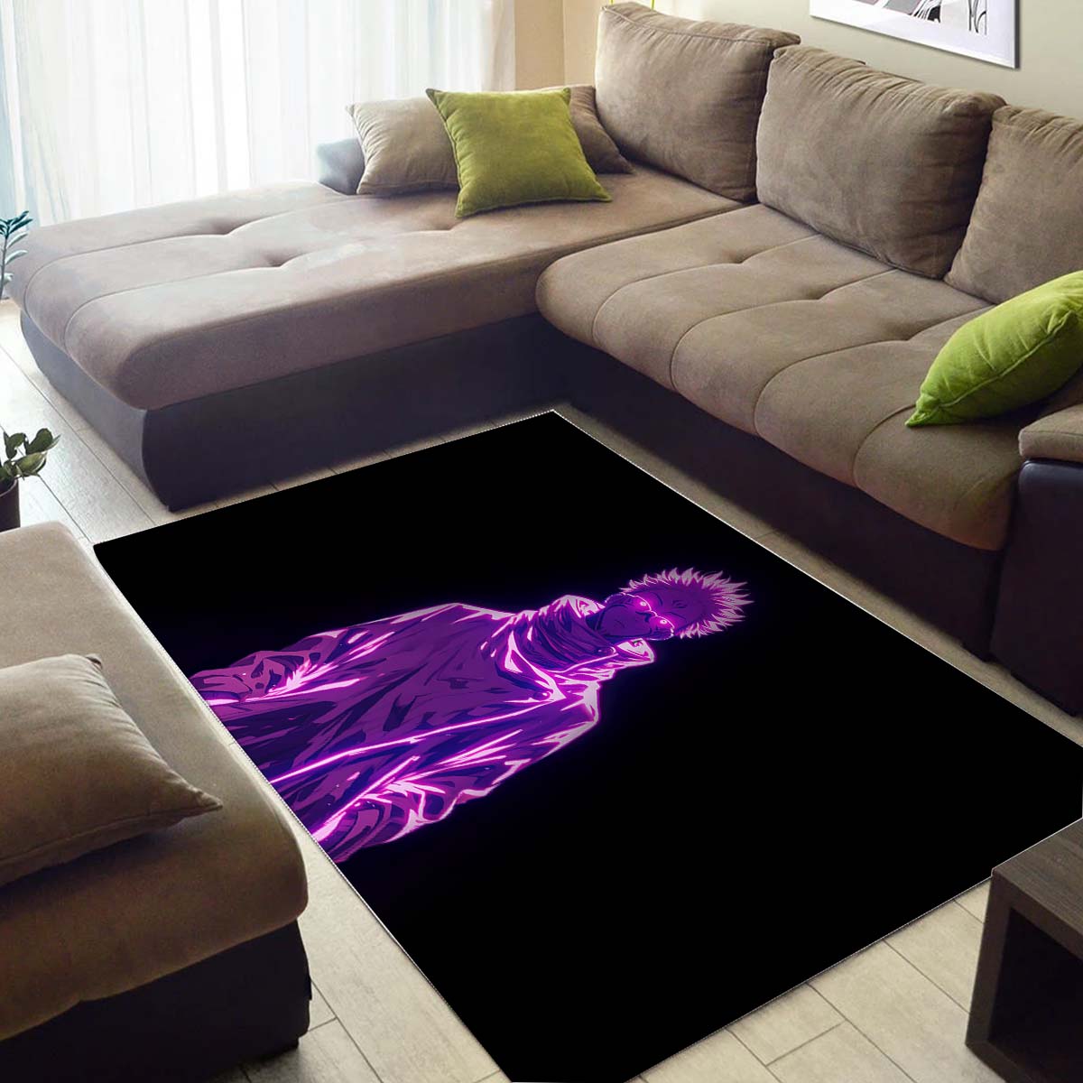 Sukuna Purple Teppich 3