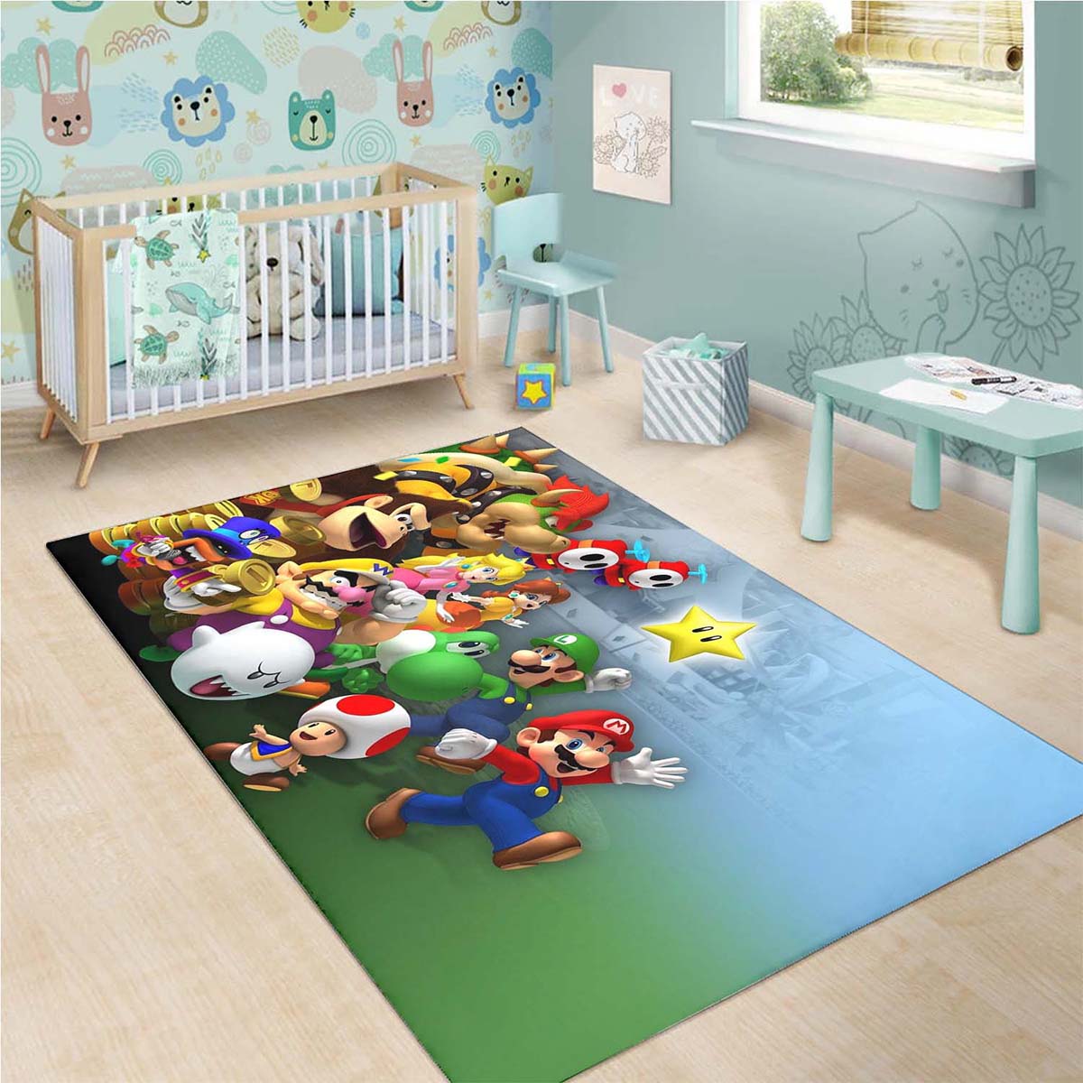 Super Mario 4 Teppich (New) 3