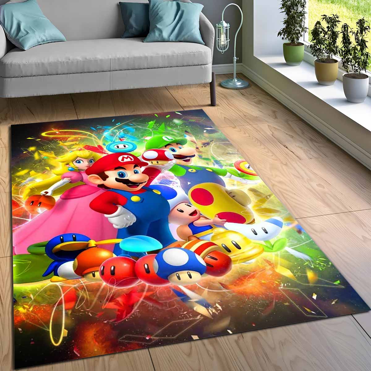 Super Mario Charaktere 17 Teppich 3