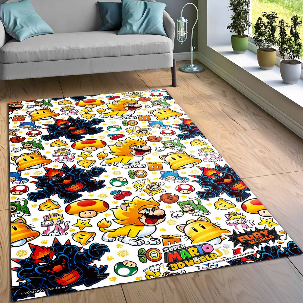 Super Mario Charaktere 31 Teppich 3