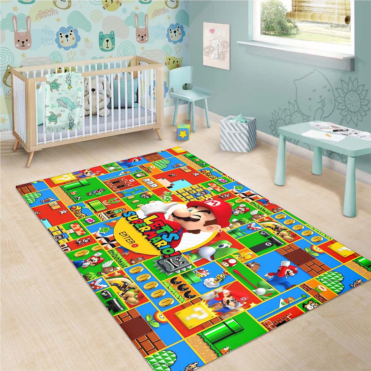 Super Mario De134A1 Teppich 3