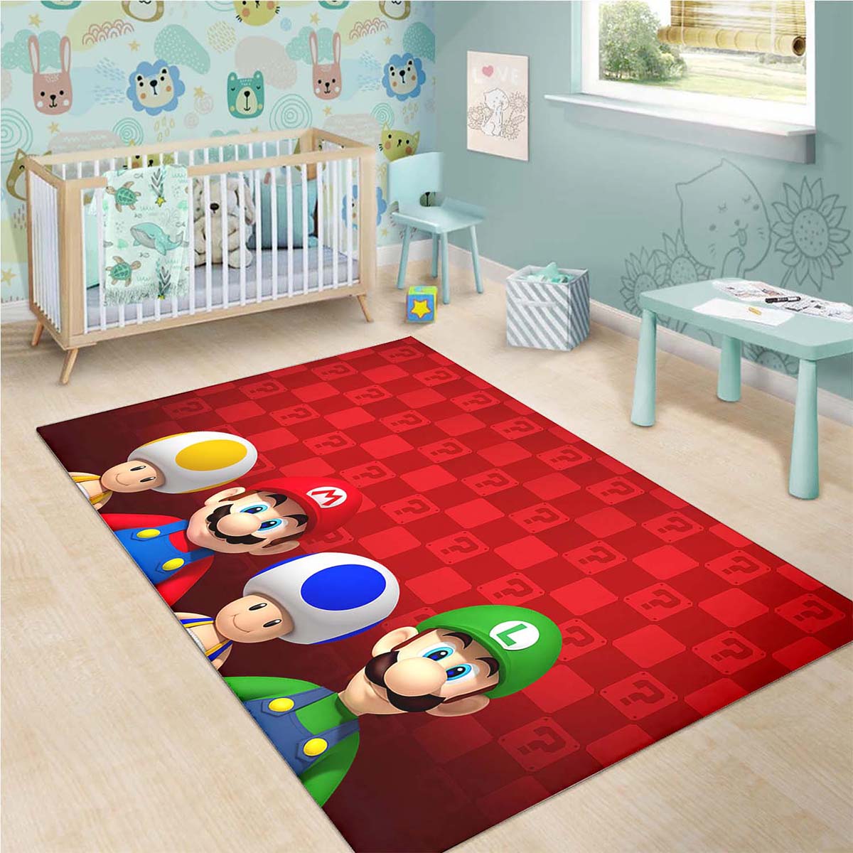 Super Mario Wohnzimmer Dekor 1910136 Teppich 3
