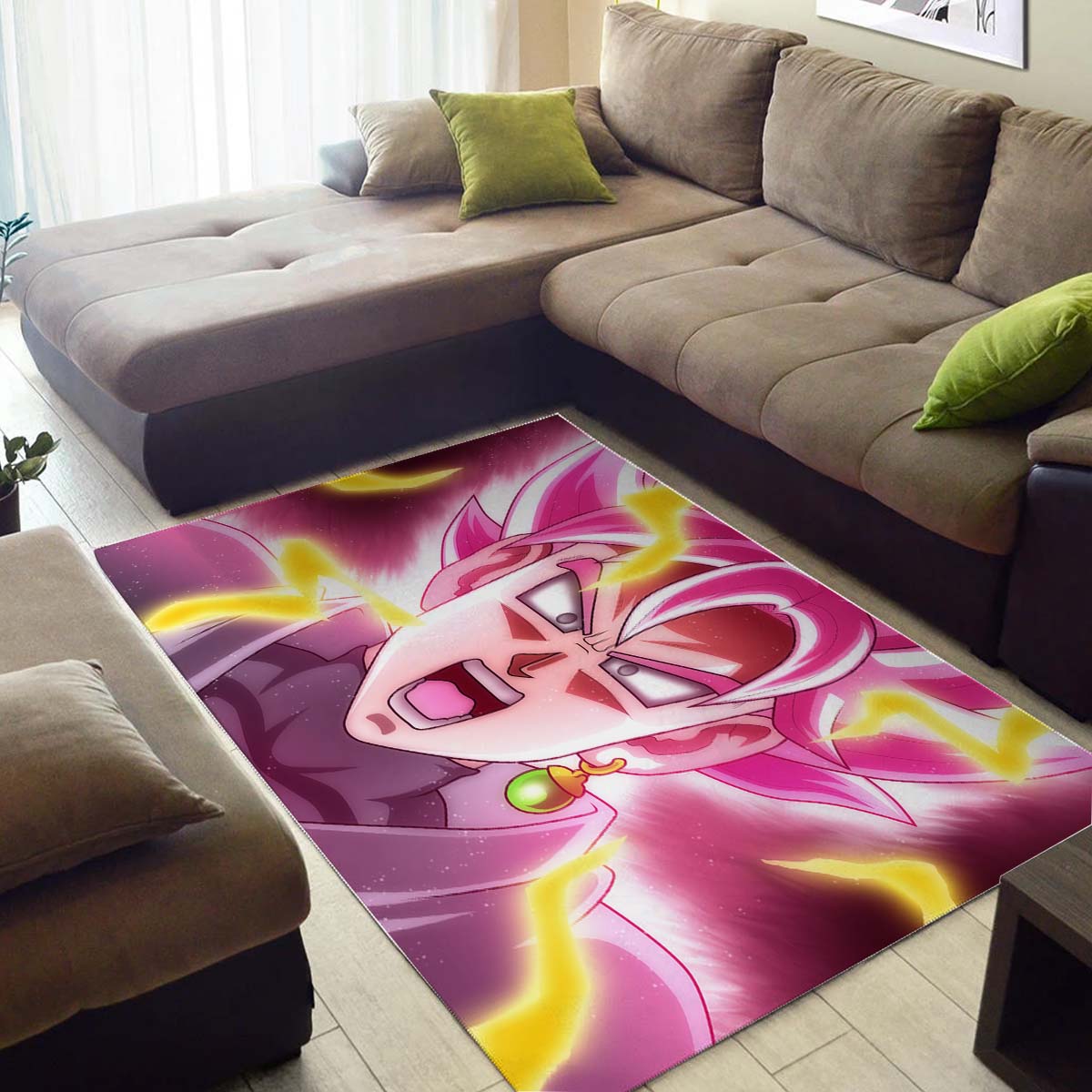 Super Saiyan Rose 1 Teppich 3