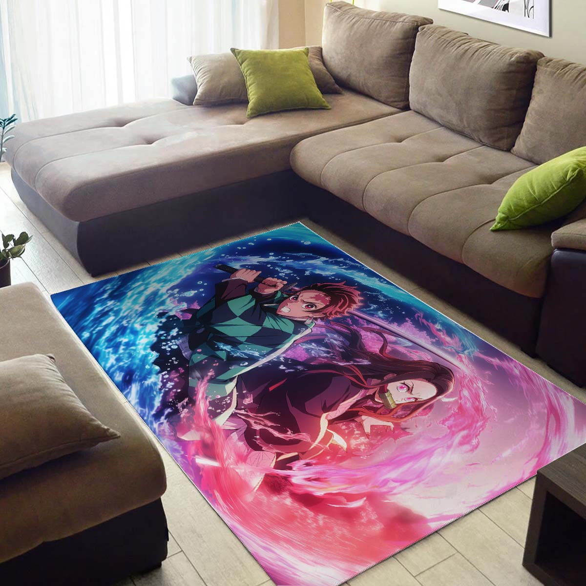 Tanjiro Nezuko Teppich 3
