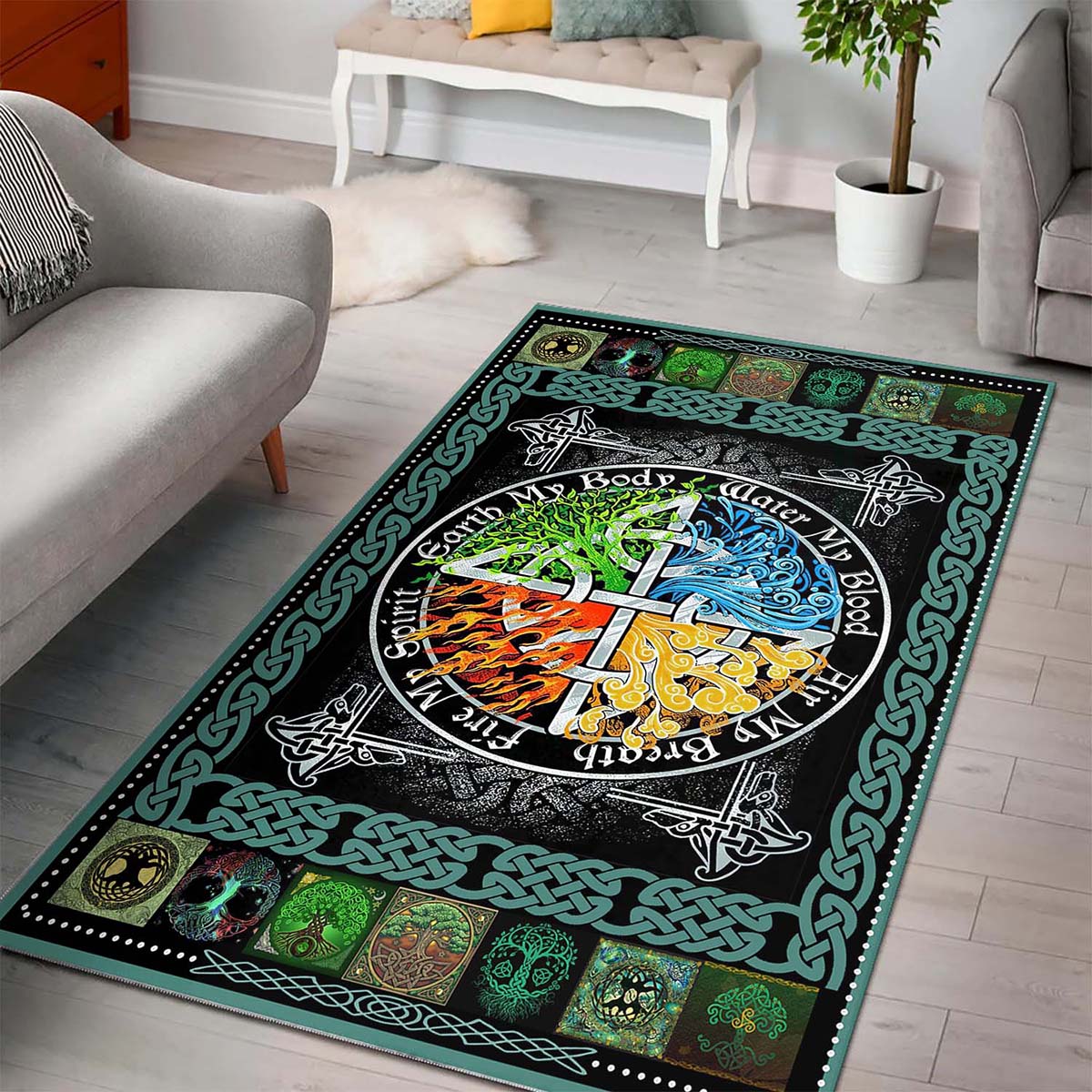 The Four Elements Teppich 3