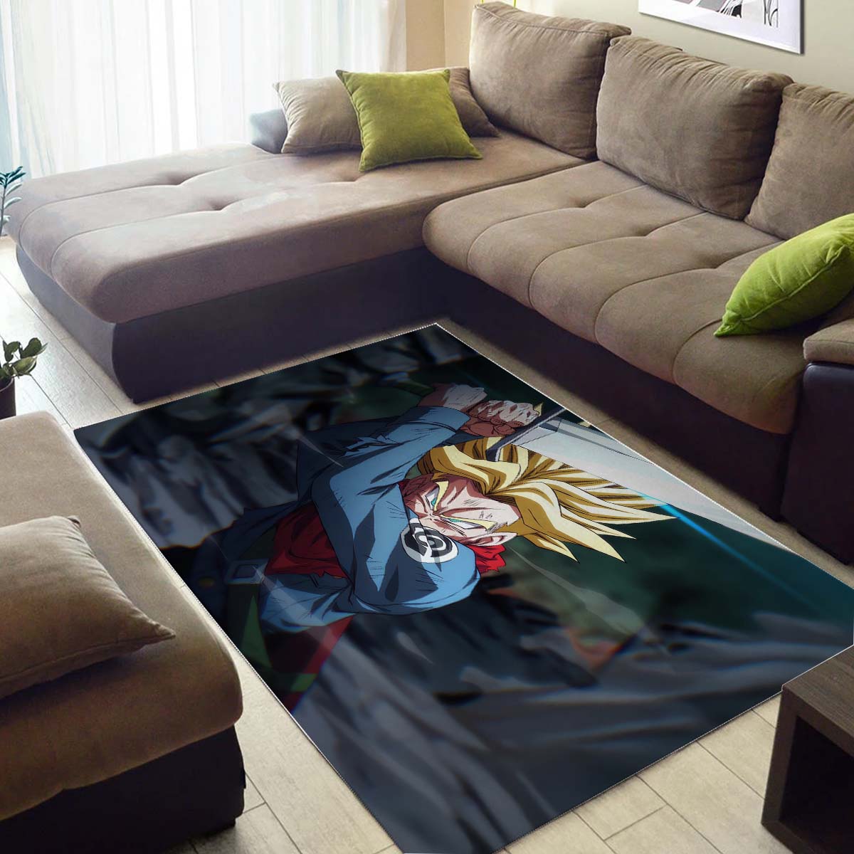 Trunks Sword Dragon Teppich 3