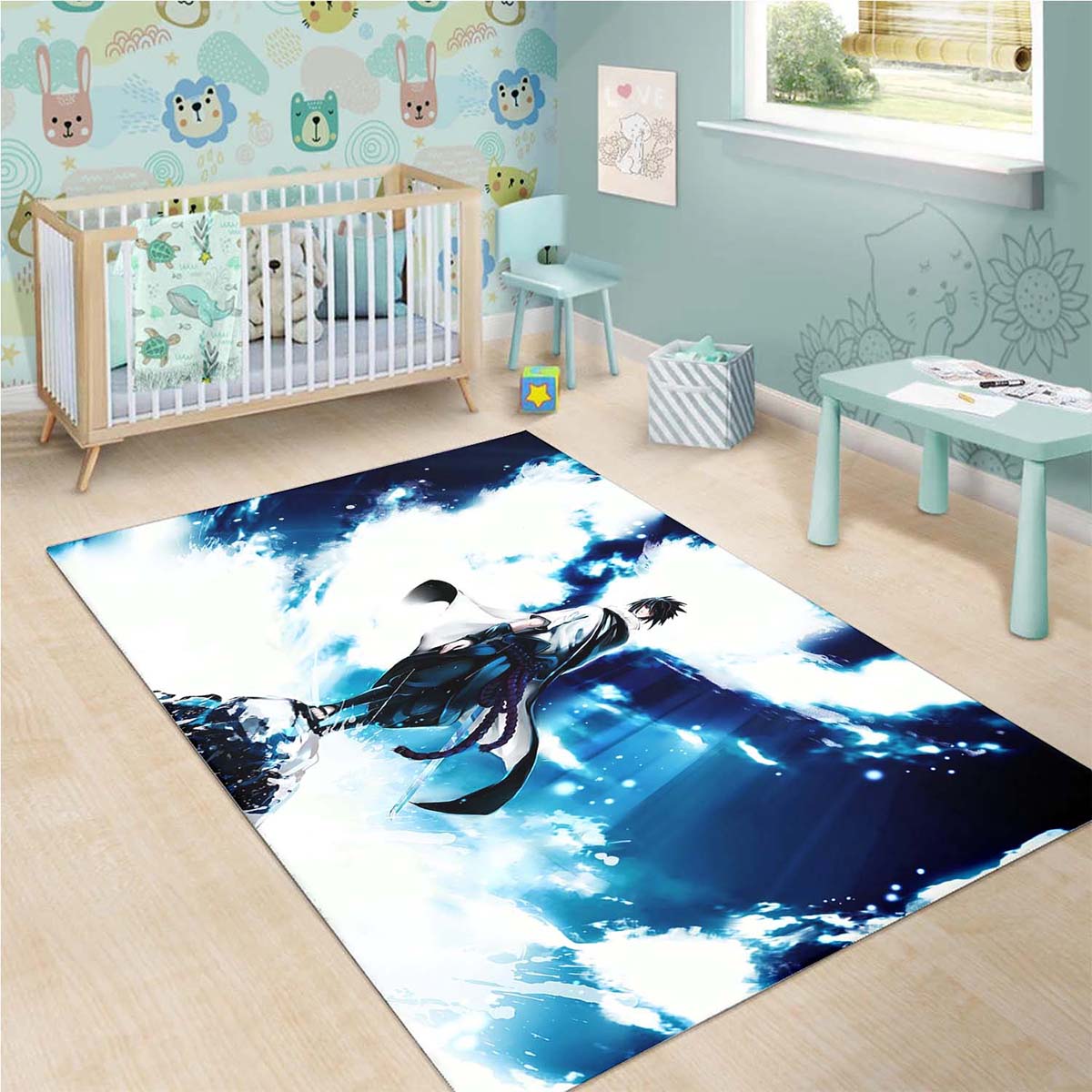 Uchiha Sasuke Sky Teppich 3