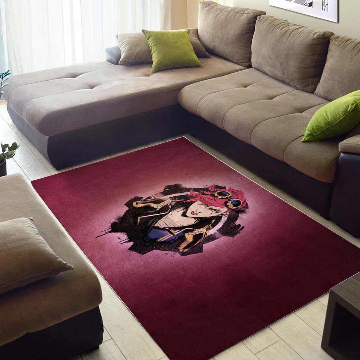 Vi Lol Graffiti Red Teppich 3