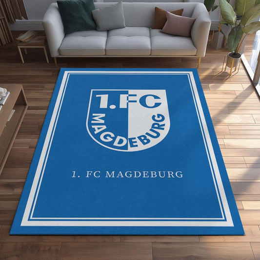 1. FC Magdeburg - FCM Teppich - Design 06 - Teppich für Fans