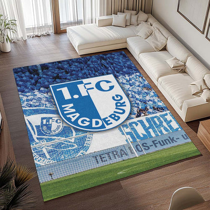 1. FC Magdeburg - FCM Teppich - Design 10 - Teppich für Fans 2