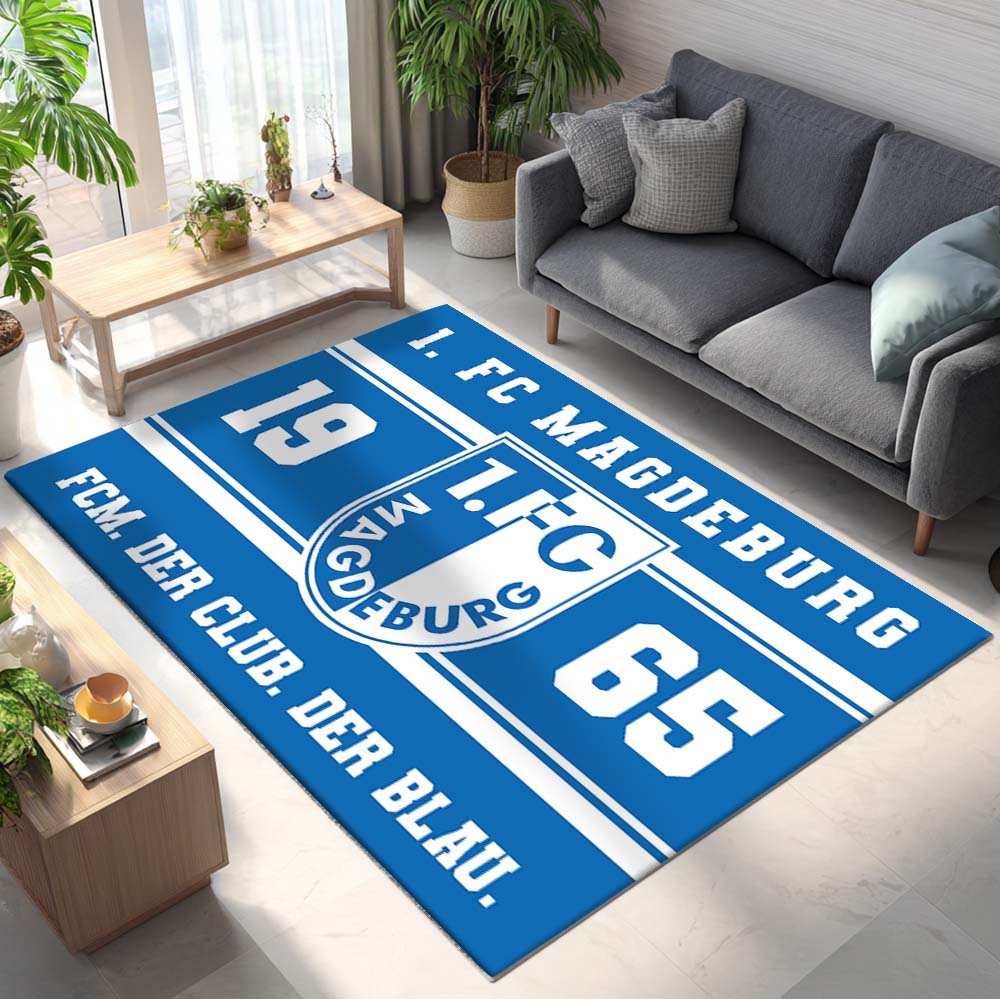 1. FC Magdeburg - FCM Teppich - Design 02 - Teppich für Fans