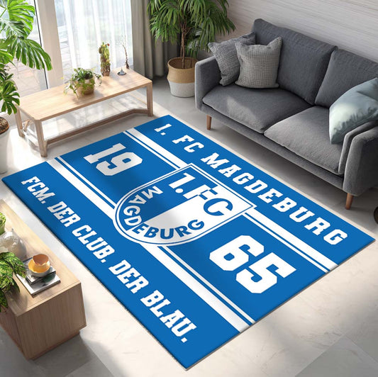1. FC Magdeburg - FCM Teppich - Design 02 - Teppich für Fans