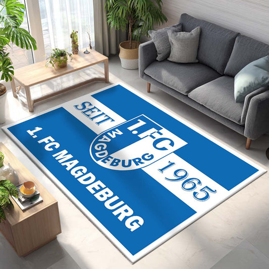 1. FC Magdeburg - FCM Teppich - Design 01 - Teppich für Fans