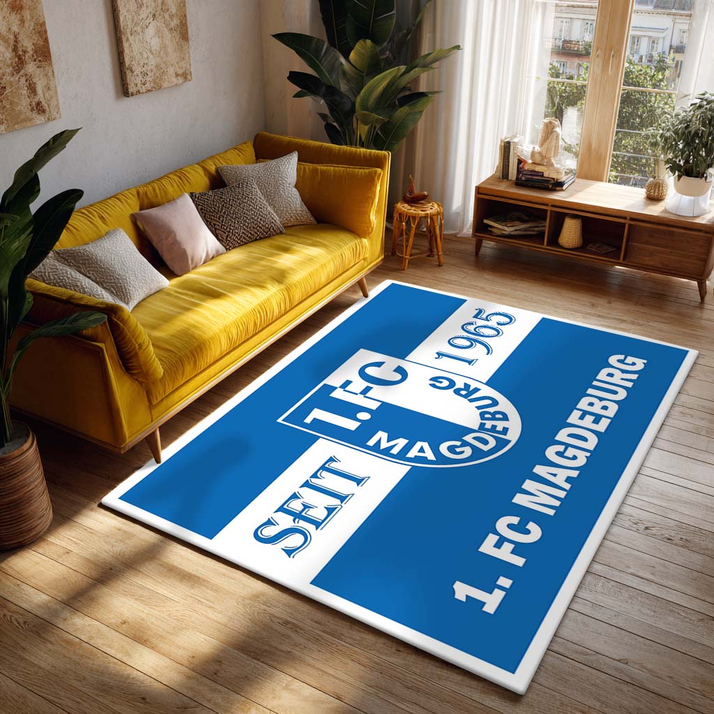 1. FC Magdeburg - FCM Teppich - Design 01 - Teppich für Fans 2