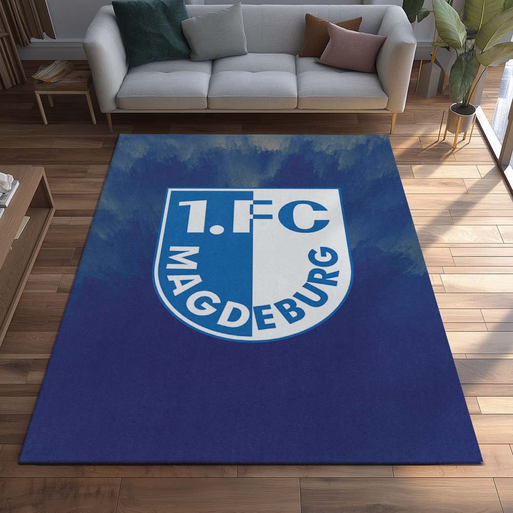 1. FC Magdeburg - FCM Teppich - Design 15 - Teppich für Fans