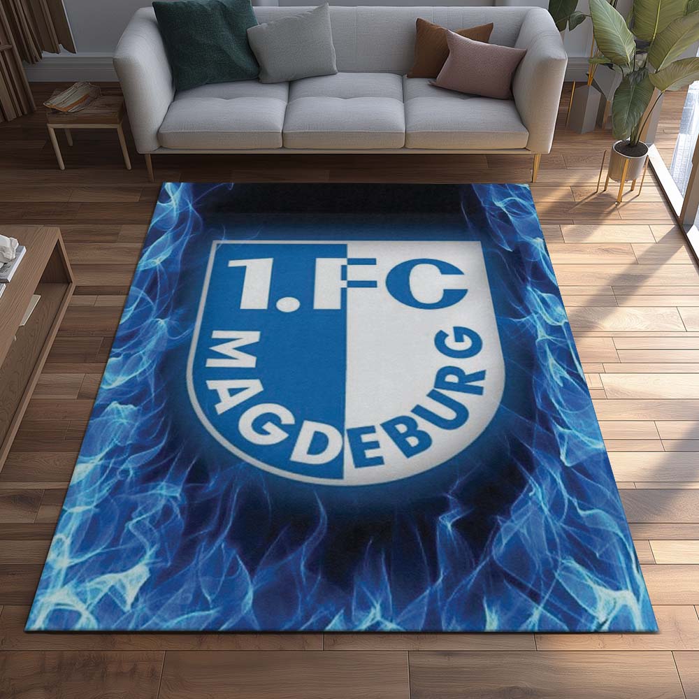 1. FC Magdeburg - FCM Teppich - Design 13 - Teppich für Fans
