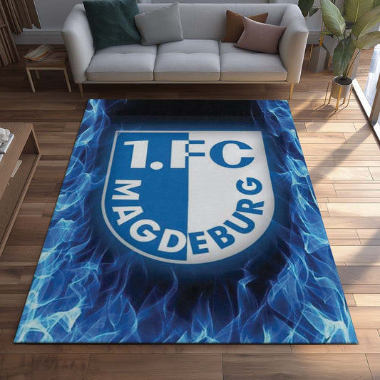 1. FC Magdeburg - FCM Teppich - Design 13 - Teppich für Fans