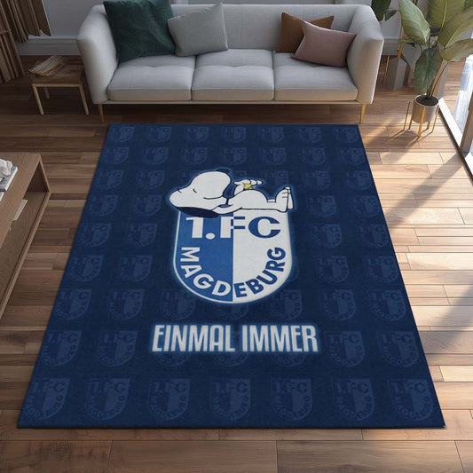 1. FC Magdeburg - FCM Teppich - Design 11 - Teppich für Fans