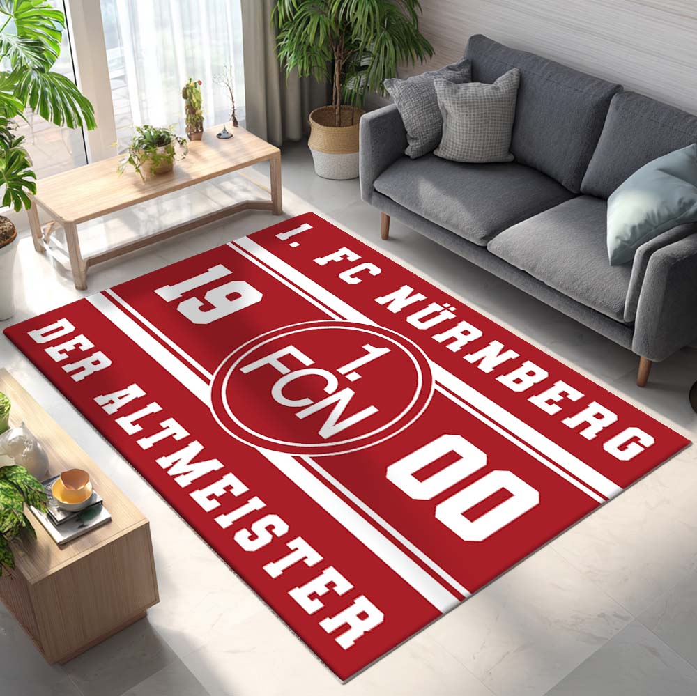 1. FC Nürnberg - FCN Teppich - Design 03 - Teppich für Fans